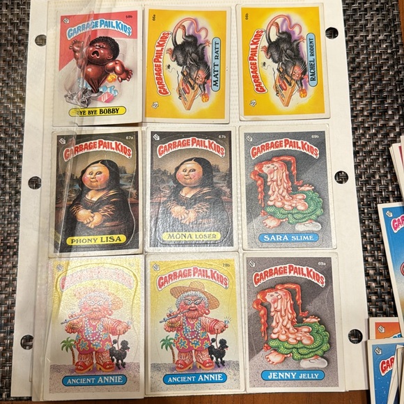 Garbage Pail Kids Topps OS2 lot of 9 - Picture 5 of 5